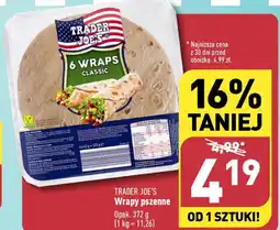 ALDI TRADER JOE'S Wrapy pszenne 372 g oferta