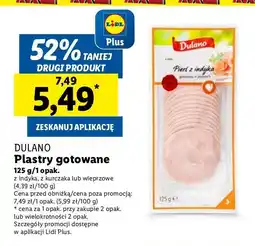 Lidl Szynka wieprzowa Dulano oferta