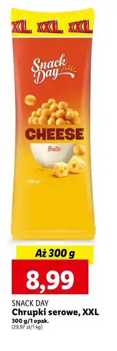 Lidl Chrupki serowe Snack day oferta