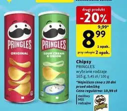 Intermarche Chipsy Pringles oferta