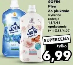 Kaufland Płyn do płukania Sofin oferta