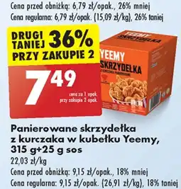 Biedronka Skrzydełka z kurczaka Yeemy oferta