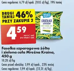 Biedronka Fasolka szparagowa oferta