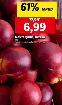 Lidl Nektarynki oferta