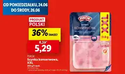 Lidl Szynka Pikok oferta