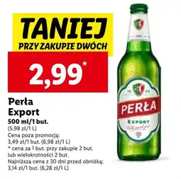 Lidl Piwo Perła oferta