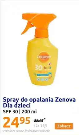 Action Spray do opalania Zenova oferta