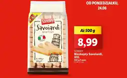 Lidl Biszkopty Sondey oferta
