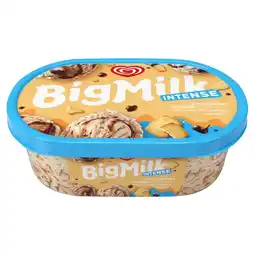 Netto Big Milk Intense Lody smak ciasteczkowy z sosem czekoladowym z sosem czekoladowym 900 ml oferta