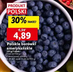 Lidl Polskie borówki amerykańskie 125g oferta