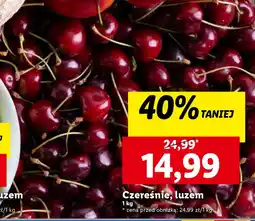 Lidl Czereśnie 1kg oferta