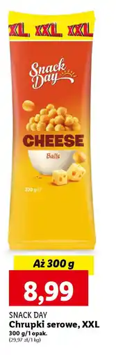 Lidl SNACK DAY Chrupki serowe 300g oferta