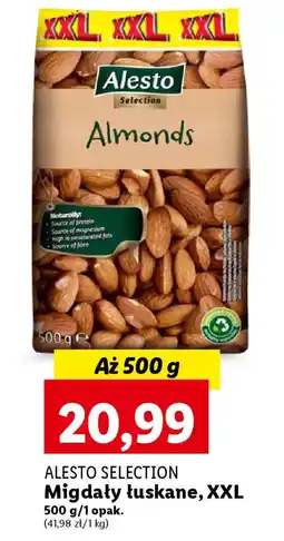 Lidl ALESTO SELECTION Migdały łuskane 500g oferta