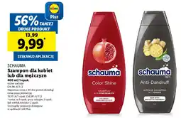 Lidl SCHAUMA Szampon dla kobiet lub dla mężczyzn 400ml oferta