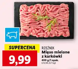 Lidl RZEŹNIK Mięso mielone z karkówki 400 g oferta