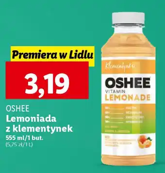 Lidl OSHEE Lemoniada z klementynek 555 ml oferta