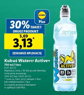 Lidl Kubuś Waterrr Active+ 750 ml oferta