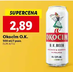 Lidl Okocim O.K. 500 ml oferta
