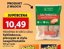Lidl PIEKARNIA W SERCU LIDLA Saltimbocca, pieczywo w stylu neapolitańskim 500 g oferta