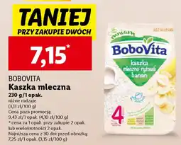 Lidl BOBOVITA Kaszka mleczna 230 g oferta