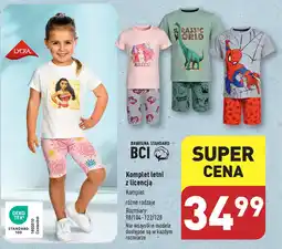 ALDI Komplet letni z licencją oferta