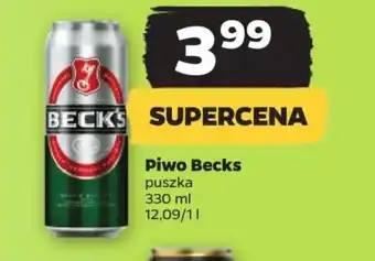 Netto Piwo Becks 330ml oferta