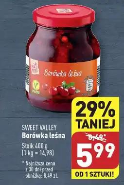 ALDI SWEET VALLEY Borówka leśna 400 g oferta