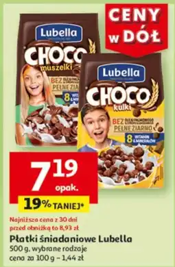 Auchan Płatki śniadaniowe Lubella 500 g oferta