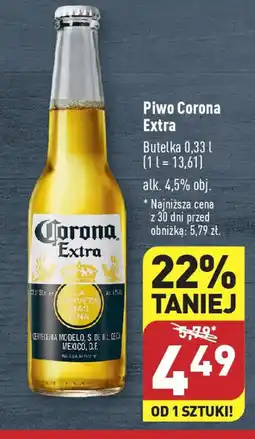 ALDI Piwo Corona Extra 0,33 l oferta