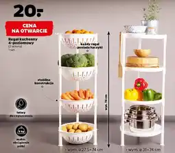 Netto Regał kuchenny 4-poziomowy oferta