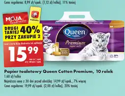 Biedronka Papier toaletowy Queen oferta
