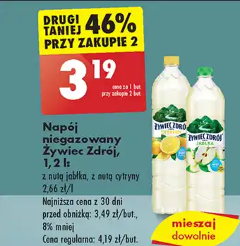 Biedronka Napój Żywiec zdrój oferta