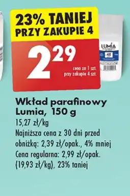 Biedronka Wkład parafinowy oferta