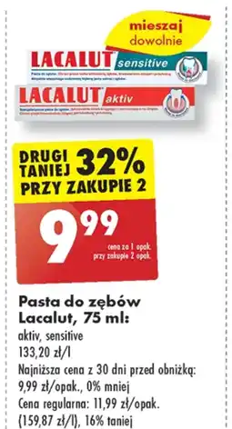 Biedronka Pasta do zębów oferta