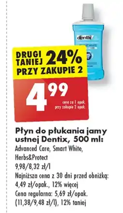 Biedronka Płyn do płukania jamy ustnej oferta