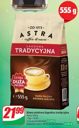 Dino Kawa mielona łagodna tradycyjna Astra, 555 g oferta