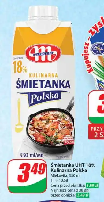 Dino Śmietanka UHT 18% Kulinarna Polska oferta