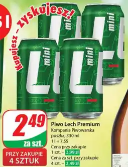 Dino Piwo Lech Premium 330 ml oferta