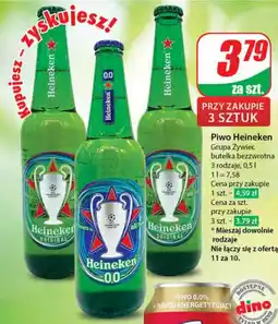Dino Piwo Heineken 0,5 L oferta
