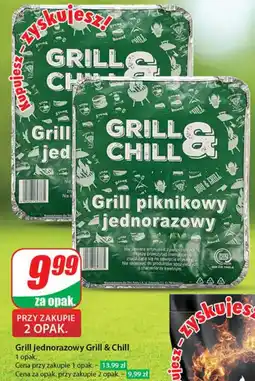 Dino Grill jednorazowy Grill & Chill oferta