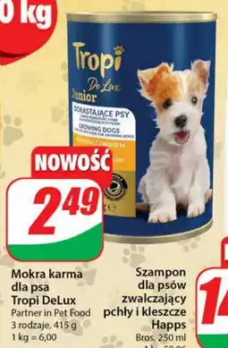 Mokra karma dla psa Tropi DeLux 415 g