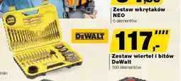Bricomarche Zestaw wierteł i bitów DeWalt oferta