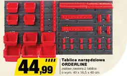 Tablica narzędziowa ORDERLINE 40x16,5x40cm