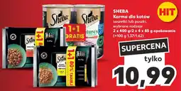 Kaufland SHEBA Karma dla kotów 2x400g/2x4x85g oferta