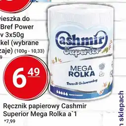 Hitpol Ręcznik papierowy Cashmir Superior Mega Rolka a`1 oferta