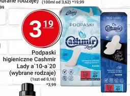 Podpaski higieniczne Cashmir Lady a 10-a 20