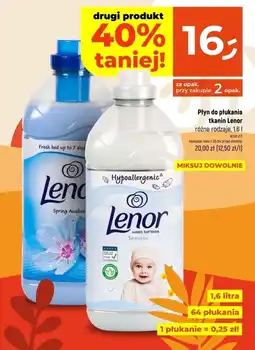 Dealz Płyn do płukania tkanin Lenor oferta