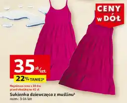 Auchan Sukienka dziewczęca oferta