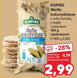 Kaufland KUPIEC Wafle kukurydziane 105 g oferta