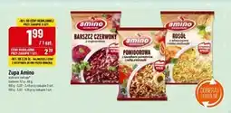 Polomarket Amino Zupa błyskawiczna pomidorowa z kawałkami pomidorów i natką pietruszki 61 g oferta